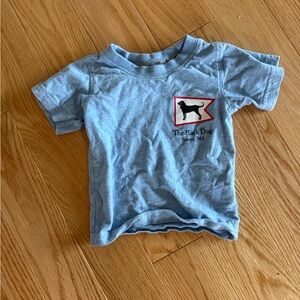 The Black Dog Baby / Kids Light Blue Short Sleeve Tee 12 months zippy